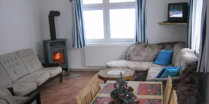 3-8denní pronájem chaty v srdci Jizerských hor pro celou rodinu či partu