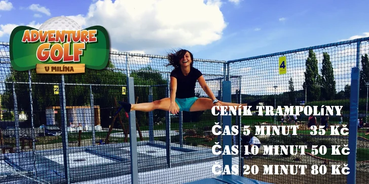 Rozcuchejte obláčky: Skákání na nových profesionálních trampolínách