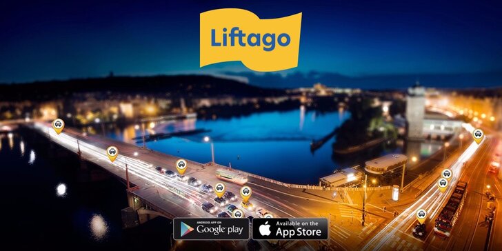 Promo kód ve výši 119 Kč na jízdu s Liftago pro nové i stávající zákazníky