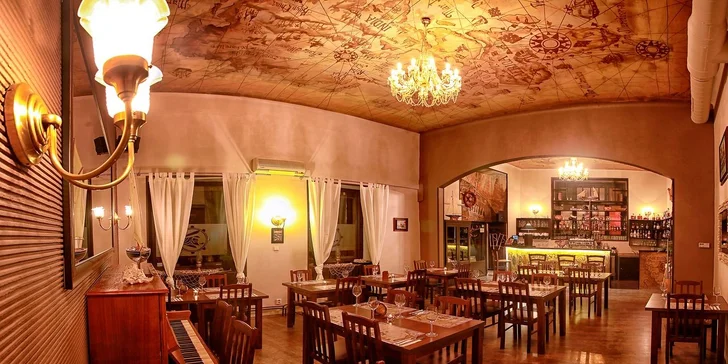 Vůně a chuť Středomoří: 4chodové degustační menu pro dva