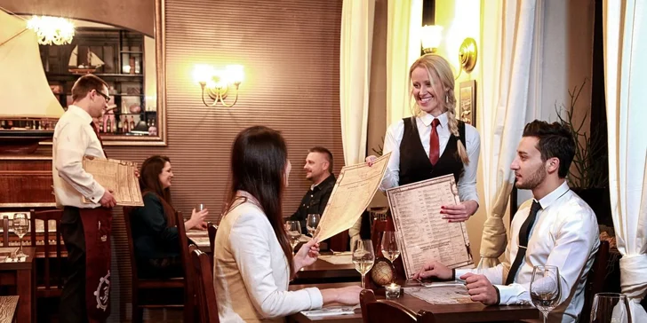 Vůně a chuť Středomoří: 4chodové degustační menu pro dva