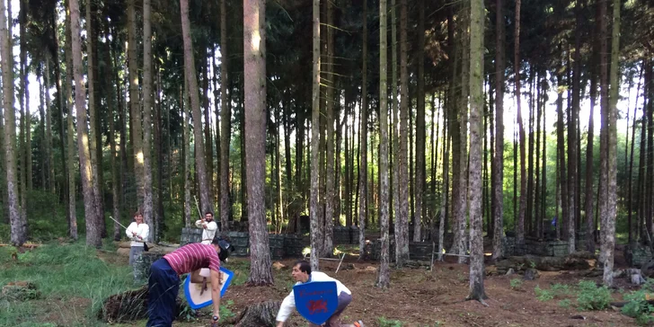 Středověká outdoorová bitva na motivy Hunger Games až pro 12 hráčů