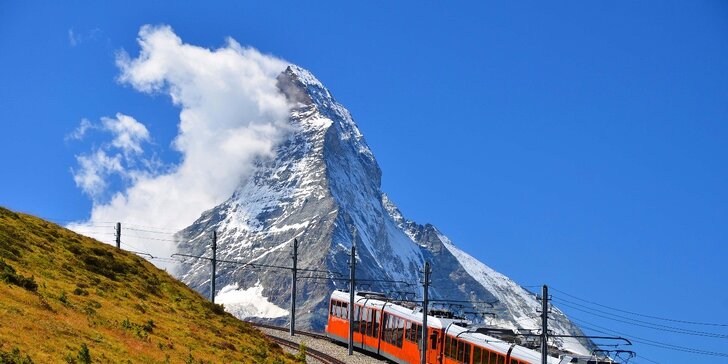 Švýcarsko: Zážitek na úpatí jedné z nejslavnějších světových hor Matterhorn 4447m