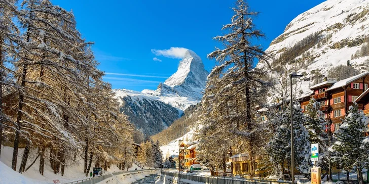 Švýcarsko: Zážitek na úpatí jedné z nejslavnějších světových hor Matterhorn 4447m
