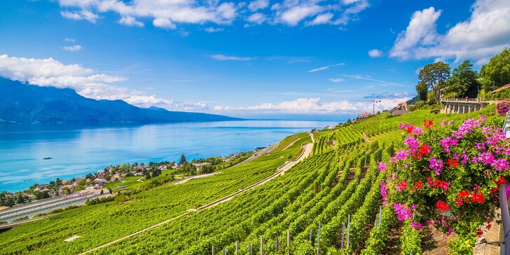 Výlet do Švýcarska: Ženeva, slavné vinice v Lavaux zapsané na seznamu UNESCO