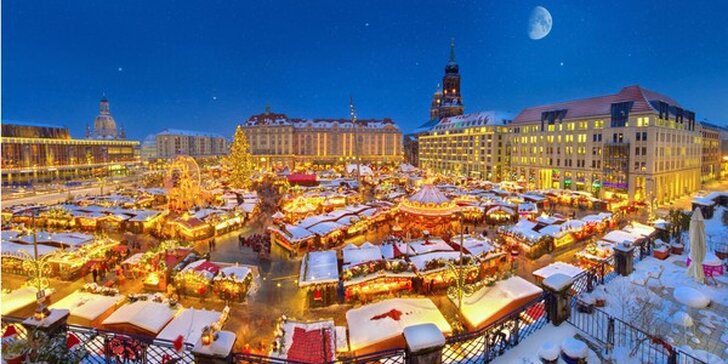 Nasajte pravou vánoční atmosféru během adventního výletu do Drážďan