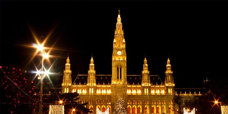 Adventní výlet do Vídně s odjezdy více než 15 měst kromě Prahy, Jihlavy a Brna