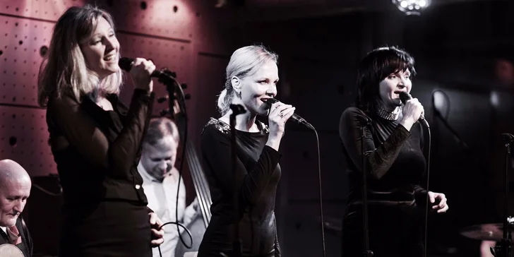 Vstupenka na koncert jazzové vokální kapely a křest CD Prime time voice