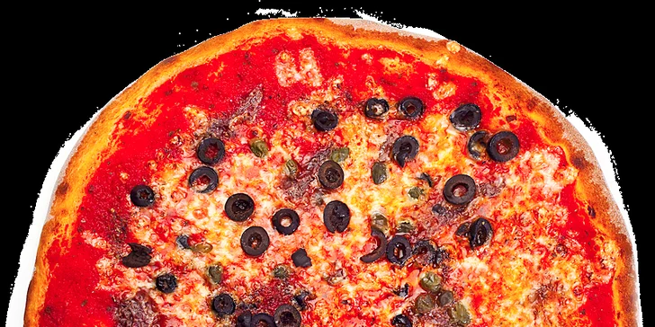 Pizza, saláty i těstoviny - 2 či 3 libovolné pokrmy vč. rozvozu po Holešovicích