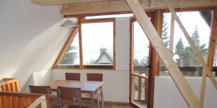 Zimní rodinná dovolená na Lipně ve vybavených apartmánech na 4 či 6 dnů