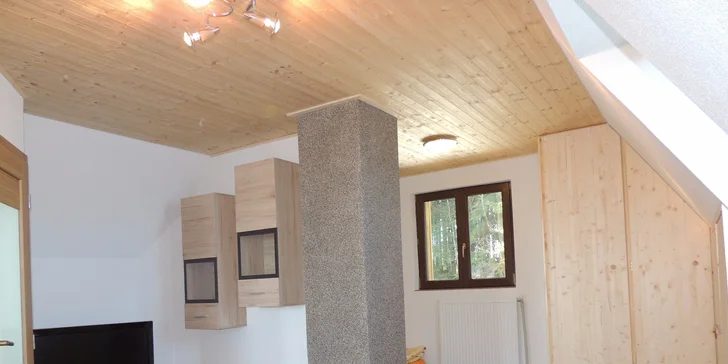 Zimní rodinná dovolená na Lipně ve vybavených apartmánech na 4 či 6 dnů