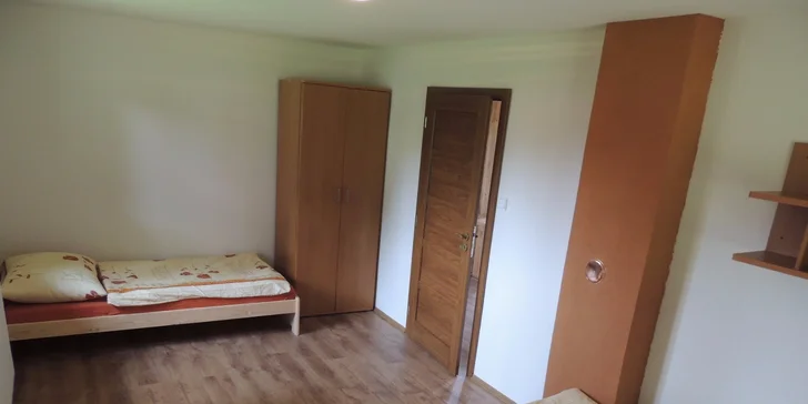 Zimní rodinná dovolená na Lipně ve vybavených apartmánech na 4 či 6 dnů