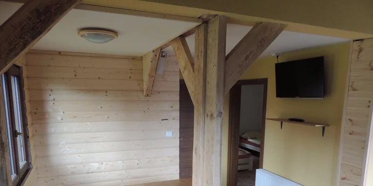 Zimní rodinná dovolená na Lipně ve vybavených apartmánech na 4 či 6 dnů