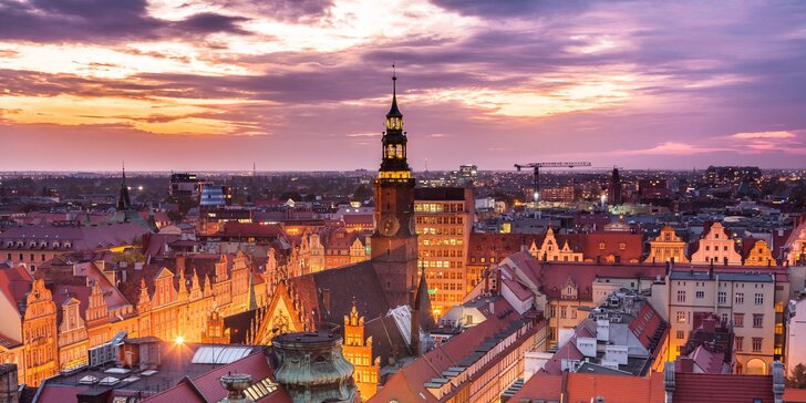 Předvánoční atmosféra kouzelné Wroclawi s průvodcem: odjezd z Čech