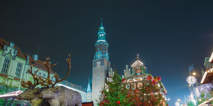 Poznávací zájezd na vánoční trhy ve Vratislavi s odjezdem z Moravy