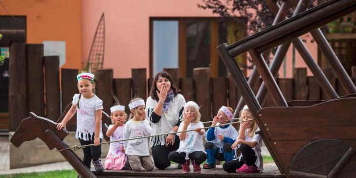 Indiánské léto s hledáním pokladu pro malé i velké