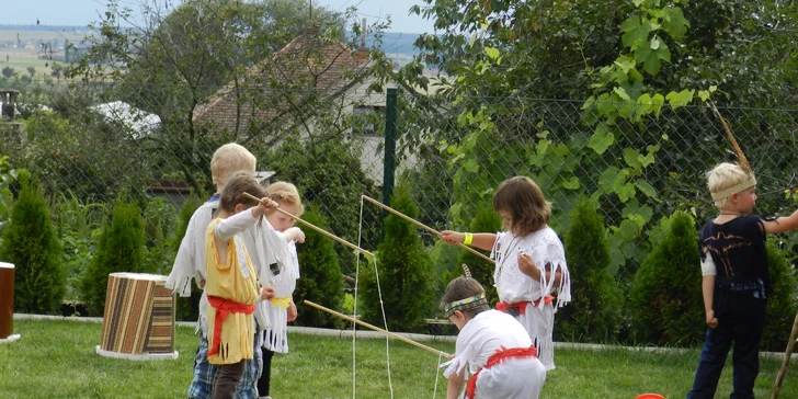 Indiánské léto s hledáním pokladu pro malé i velké