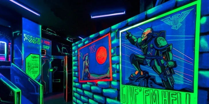 Zamiřte za zábavou: akční laserová střílečka v centru Prahy až pro 16 hráčů