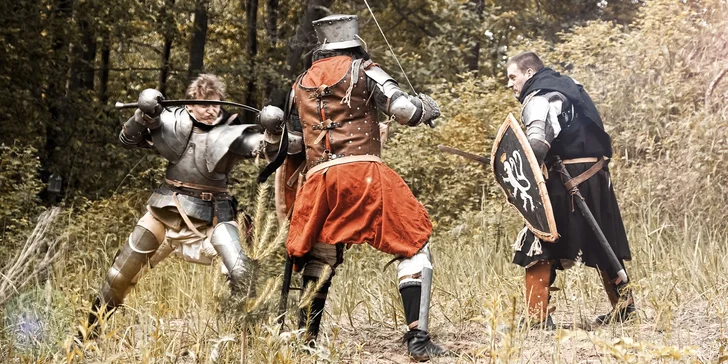 Středověká outdoorová bitva na motivy Hunger Games až pro 12 hráčů