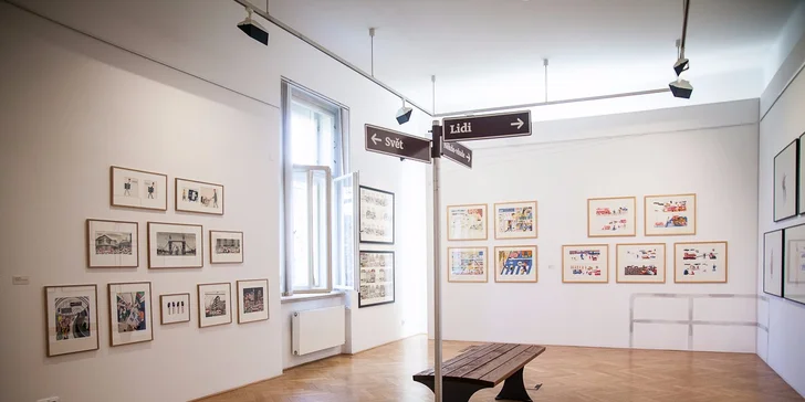 Jednorázový vstup nebo celoroční permanentka do Galerie Villa Pellé