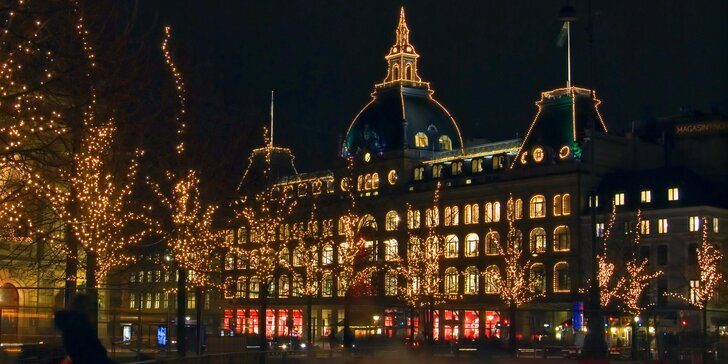 Výlet do nazdobené vánoční Kodaně s odjezdem z Prahy a za příplatek z Moravy