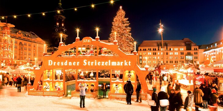 Nasajte pravou vánoční atmosféru během adventního výletu do Drážďan