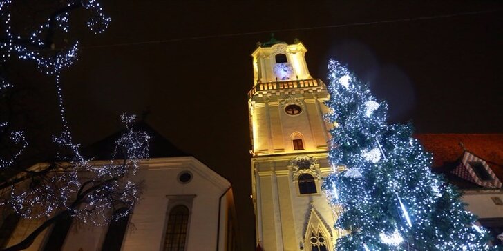 Nasajte sváteční inspiraci v Bratislavě během 1denního adventního zájezdu