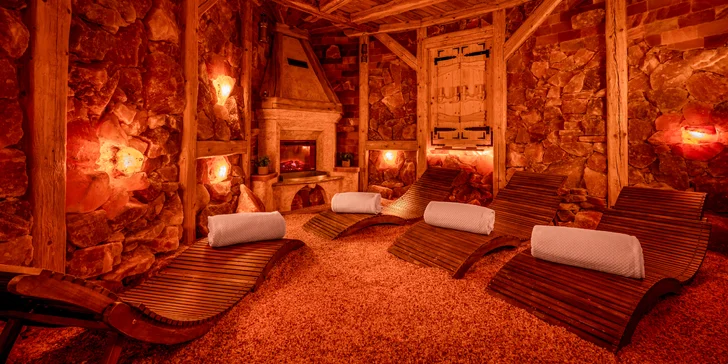 Doprajte si hlboký nádych v soľnej miestnosti. 