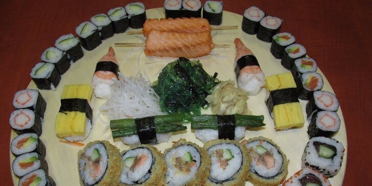Japonské hostina od profíků: Sushi sety plné skvělých kousků