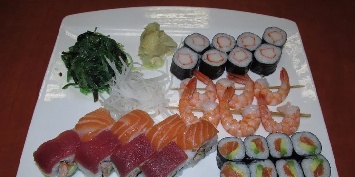 Japonské hostina od profíků: Sushi sety plné skvělých kousků