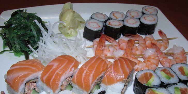 Japonské hostina od profíků: Sushi sety plné skvělých kousků