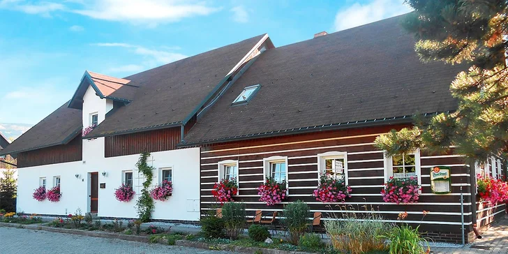3–4 dny plné výletů v útulné krkonošské roubence s polopenzí
