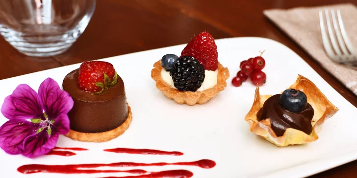 Itálie na talíři - 5chodové degustační menu pro dva vč. sklenky vína