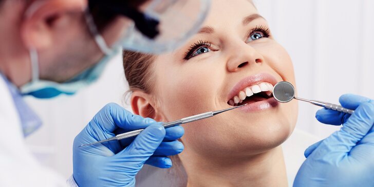 Dentální hygiena pro zářivě krásný úsměv s AirFlow či bez