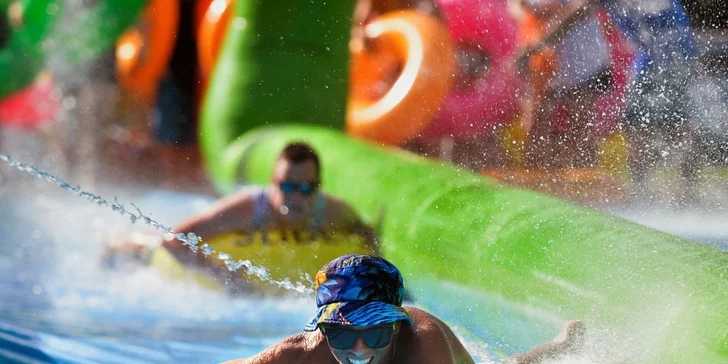 Hry bez hranic jsou zpět: 100 metrů dlouhá skluzavka, bumper balls a další