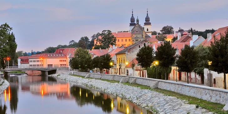 Útěk od starostí do srdce historické Třebíče - aquapark i památky UNESCO