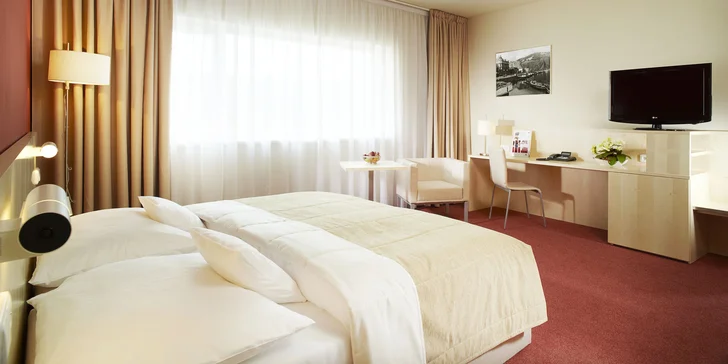 4* pobyt v moderním hotelu v centru Ústí nad Labem se snídaní či polopenzí