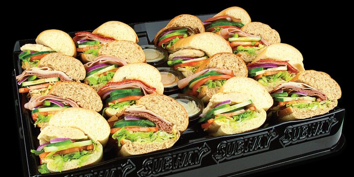 Subway talíř s nejoblíbenějšími sendviči světa