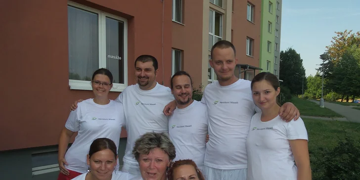 60minutová masáž dle výběru od Nevidomých masérů