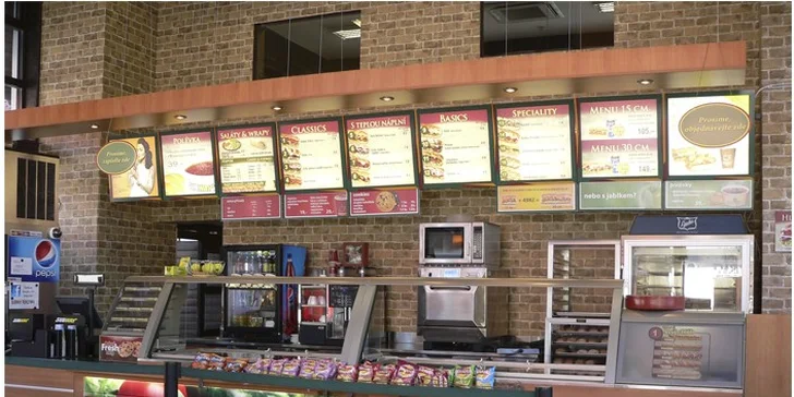 Subway talíř s nejoblíbenějšími sendviči světa