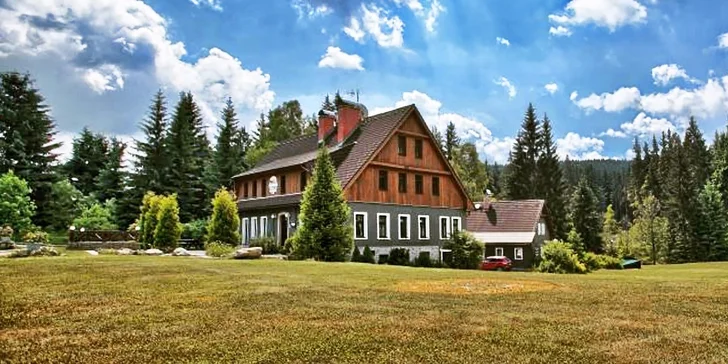 Třídenní relax v Jizerských horách: Bohatá polopenze, sauna i další aktivity