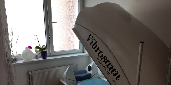 Odpočiňte si ve vibrosauně za poslechu příjemné hudby