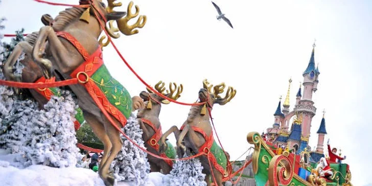 Adventní Paříž a návštěva Disneylandu s ohňostrojem vč. ubytování na 1 noc