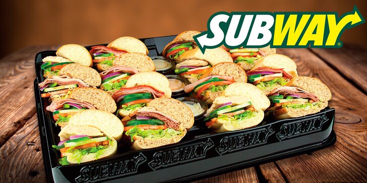 Subway talíř s nejoblíbenějšími sendviči světa