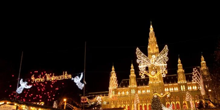 Výlet do adventní Vídně a za výhodnými nákupy v Primarku - odjezdy z Moravy