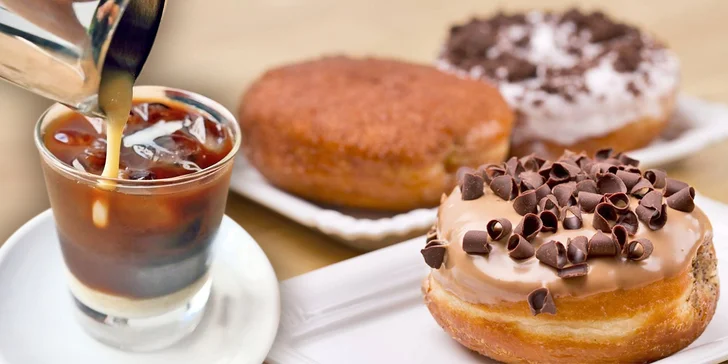 Siesta v Tonkin Café - vietnamská káva s donutem pro 1 nebo 2 osoby