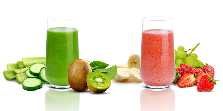 Vitamínová vzpruha: 2 sklenky domácího smoothie dle výběru