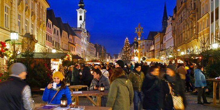 Advent v rakouském městě Štýr: vánoční poštovní úřad a mechanický betlém