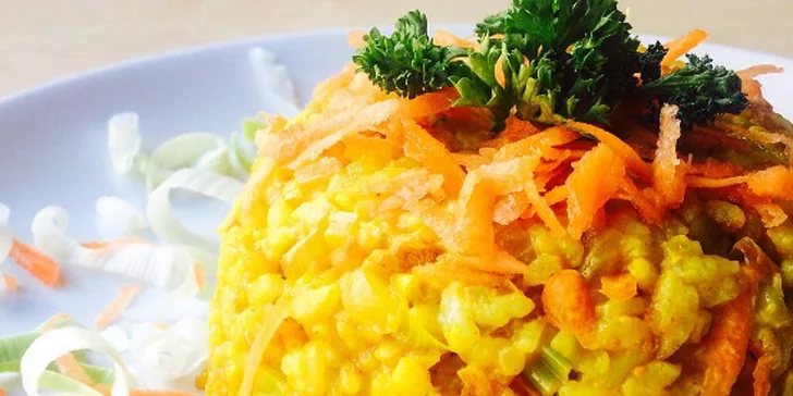 Výborné veganské rizoto ve 2 lákavých variacích: dýňové nebo houbové