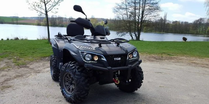 Zapůjčení extrémně výkonné čtyřkolky na hodinu nebo dvě